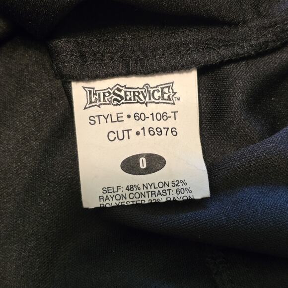 Lip Service Whimsigoth Floral Lace Top 0 Medium Sheer Bell Sleeves Fairy Grunge - Picture 5 of 11